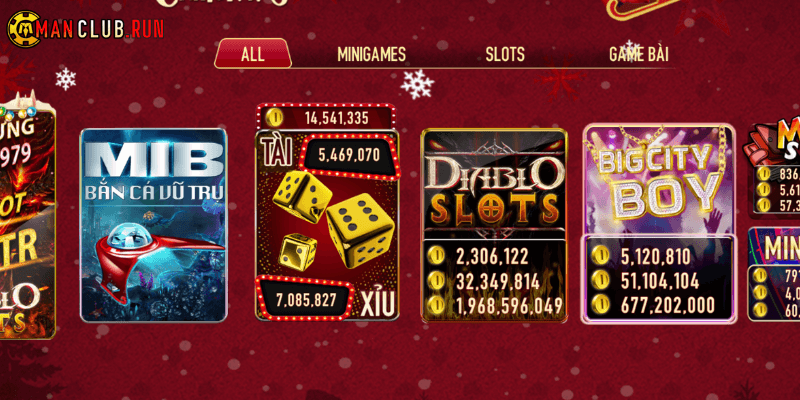 Trải nghiệm sân chơi Tài xỉu tại nhà cái Manclub